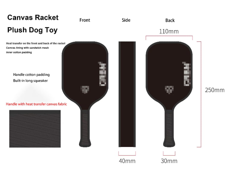 Original pickleball paddle design concept