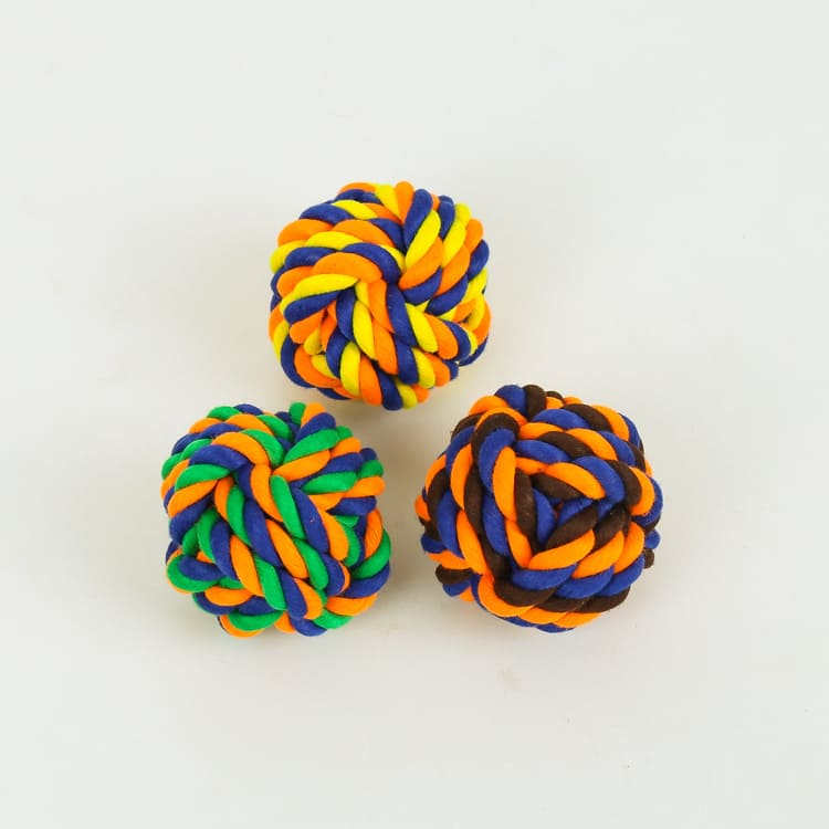 Rope Ball Dog Toys