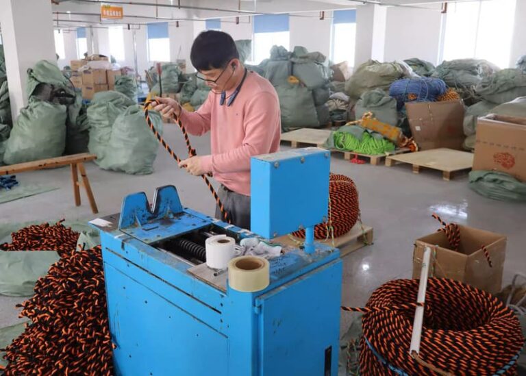 Rope production process