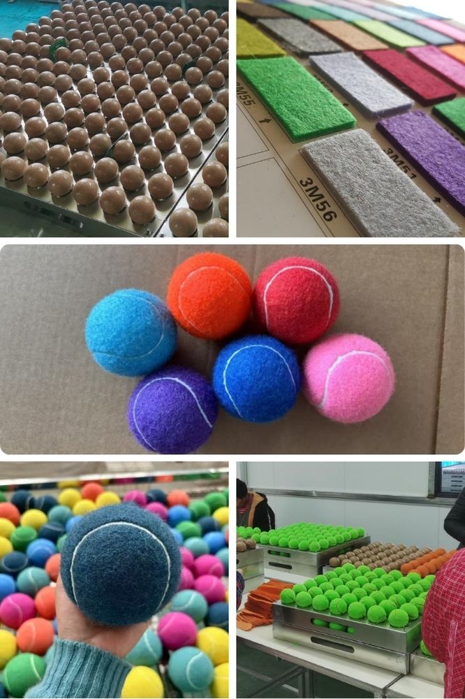Tennis Ball for Dogs Parts