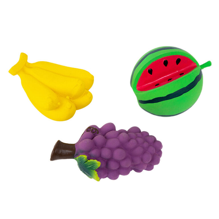 Food shaped latex toys