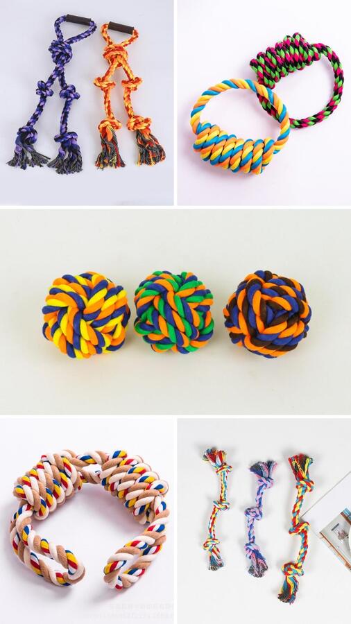 Wholesale rope dog toys