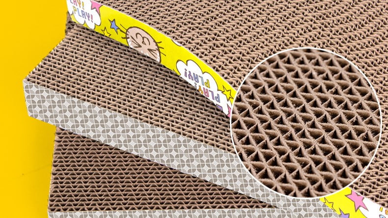 Cardboard density detail