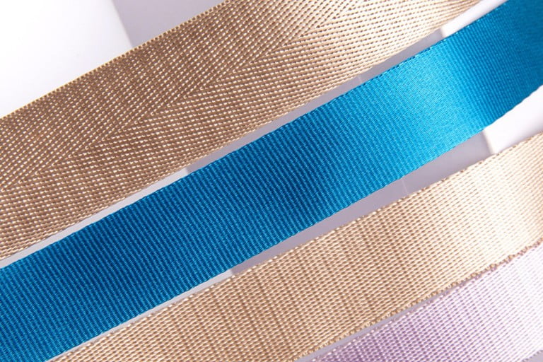 Heavy duty nylon webbing texture