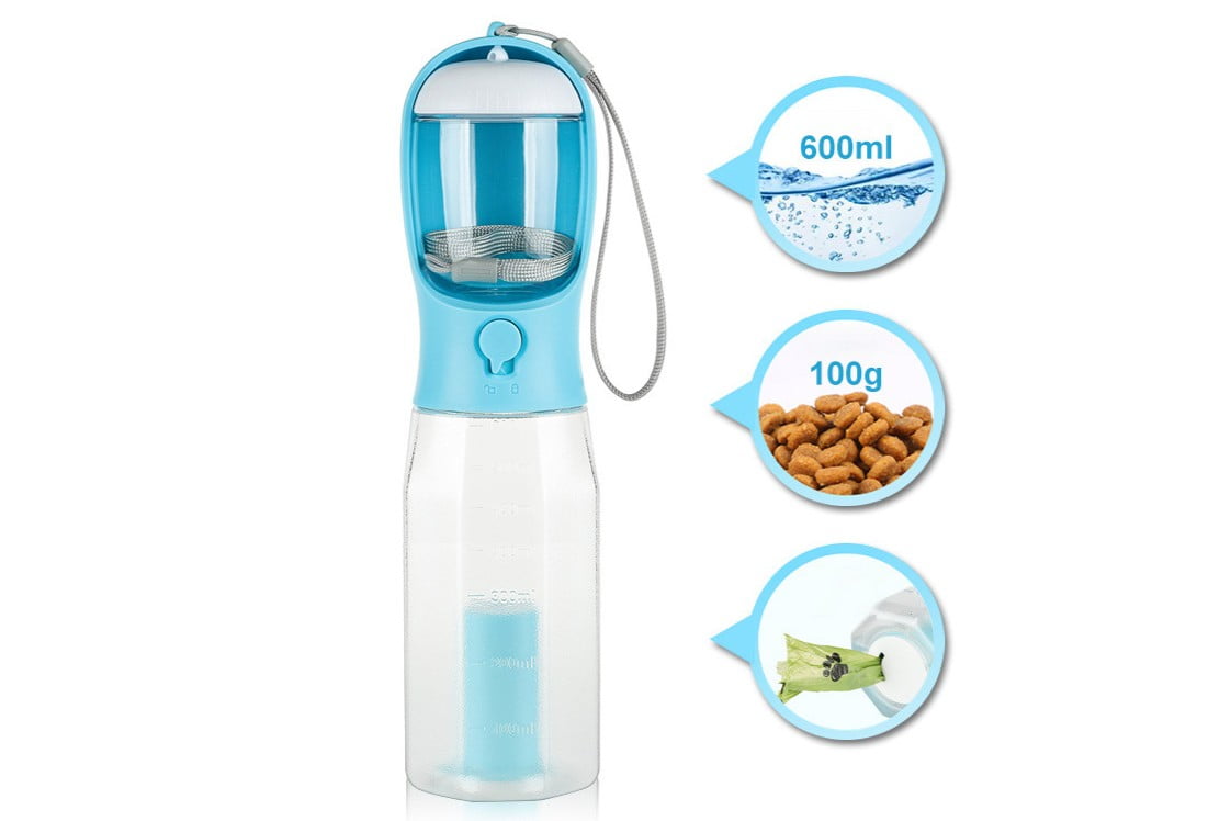 3-in-1 Multi-functional Pet Water Bottle