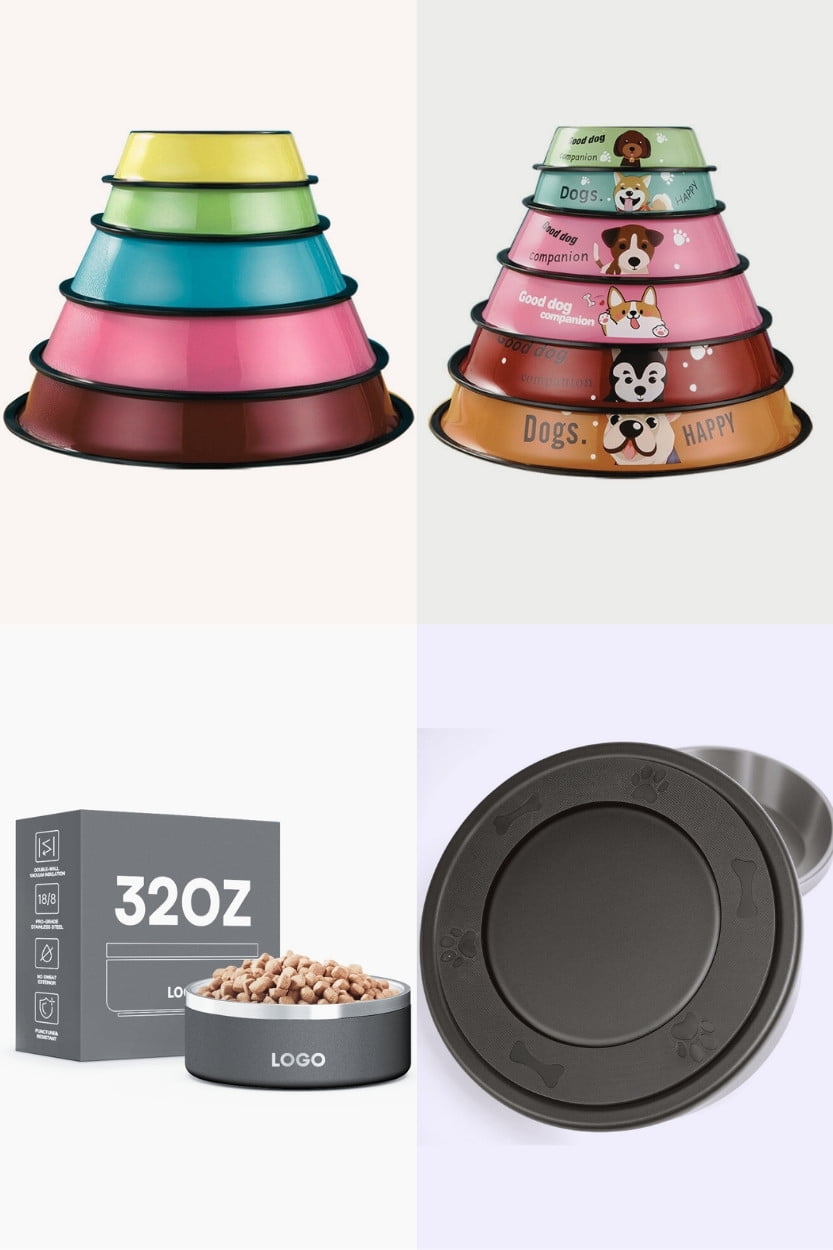 Custom Stainless Steel Pet Bowl Manufacturing and Branding Options