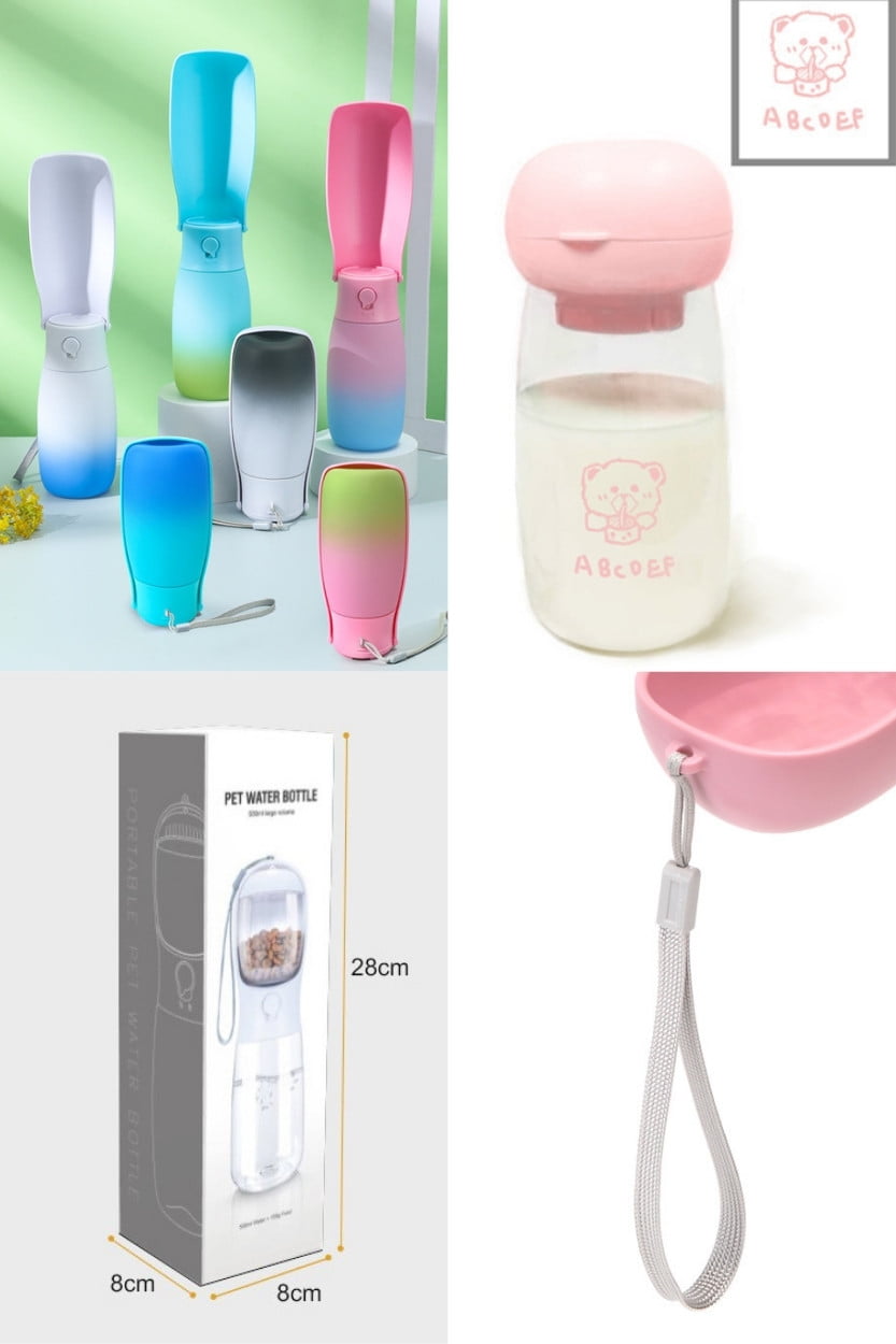 Customized Pet Water Bottle Showcase