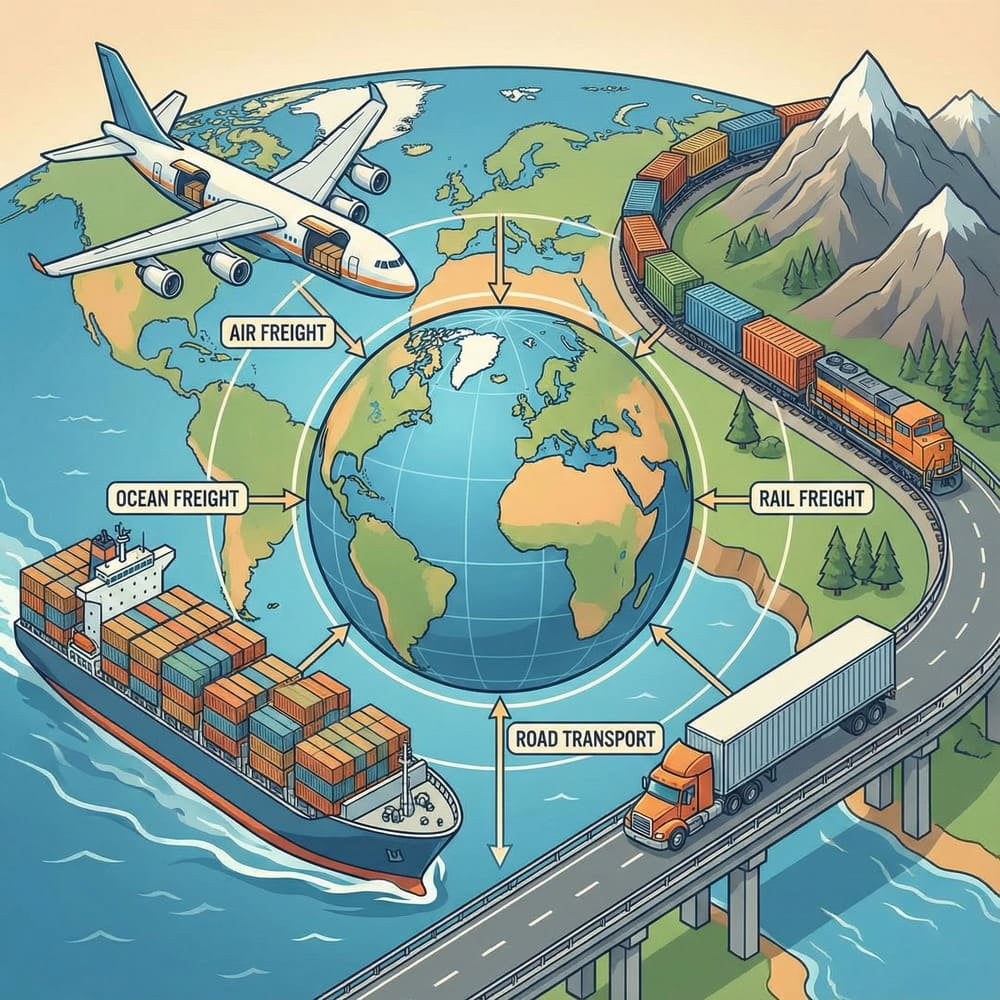 Global Logistics and Shipping Network