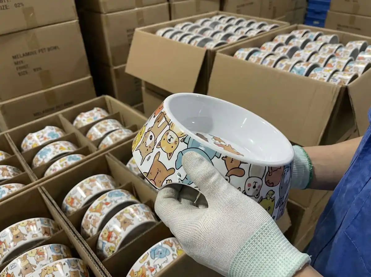 Melamine Pet Bowl Quality Control Standards