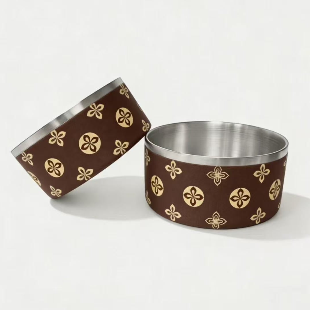 Pet product logo customization techniques laser engraving and silk screen