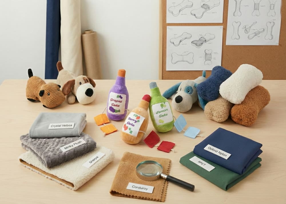Plush Dog Toy Fabric Guide: How to Choose Best Materials for Durability & Cost?