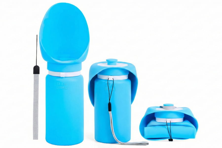 Silicone Pet Water Bottle