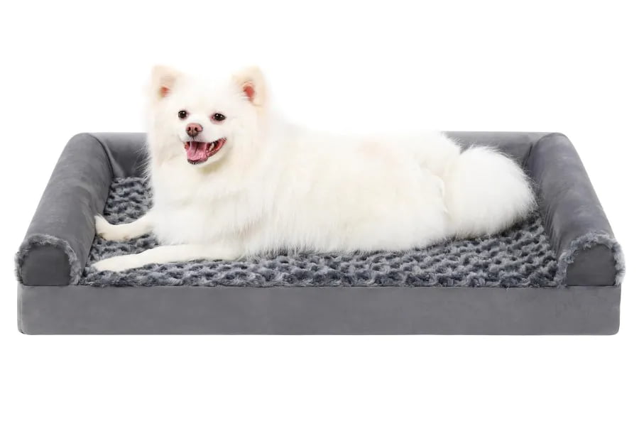 Bolster and Sofa Style Dog Bed