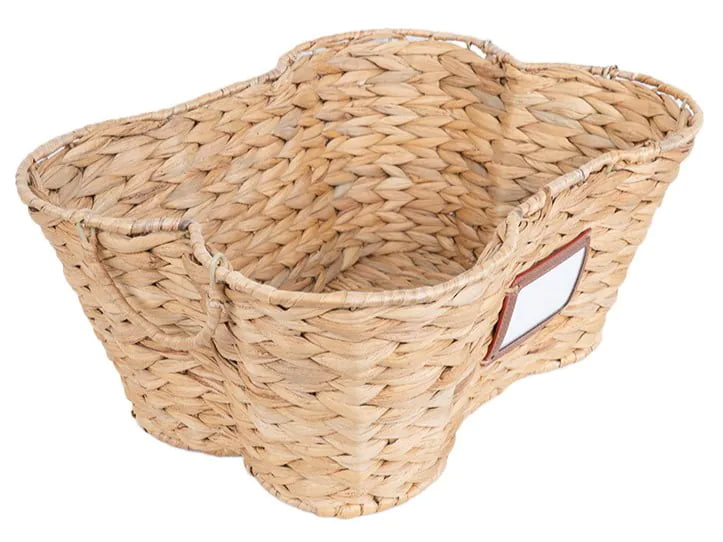 Bone shaped dog toy basket design
