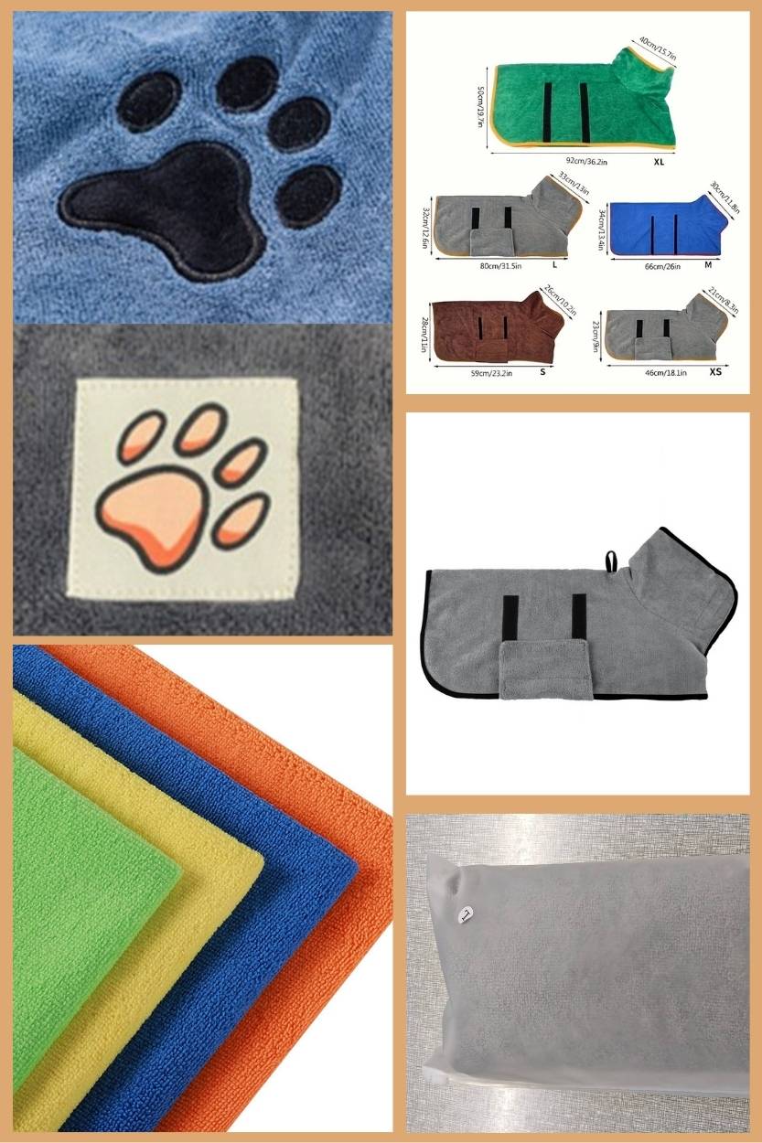 Premium Custom Pet Bathrobe Manufacturing Process