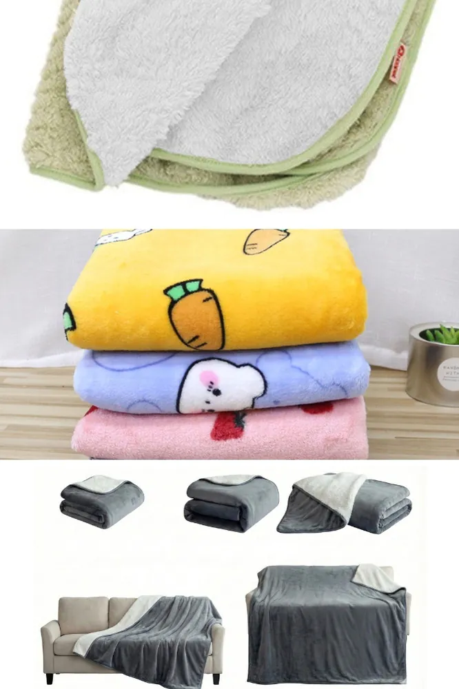 Premium Custom Pet Blanket showing texture and branding details