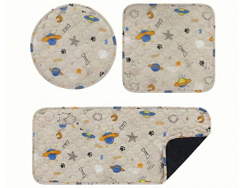 Round, square and custom shaped washable dog pee pads