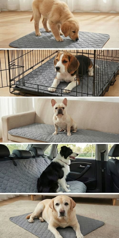 Washable Dog Pee Pads Application Scenarios Collection