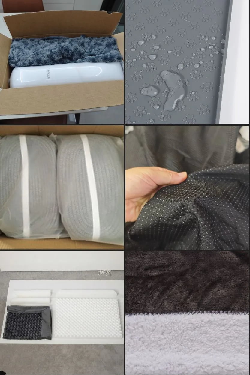 Logistics-optimized pet supplies: vacuum packaging and durable design.