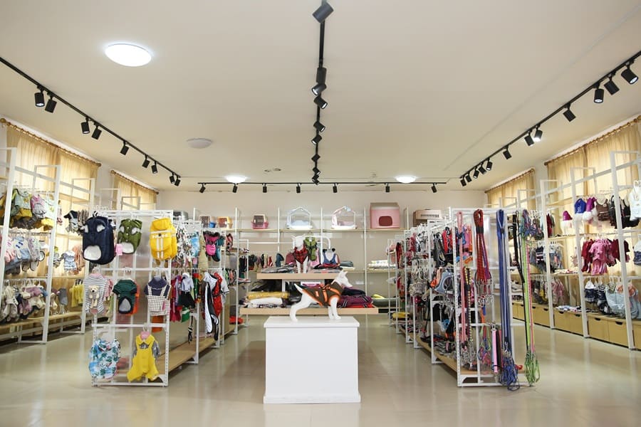 Assorted Pet Clothing Styles