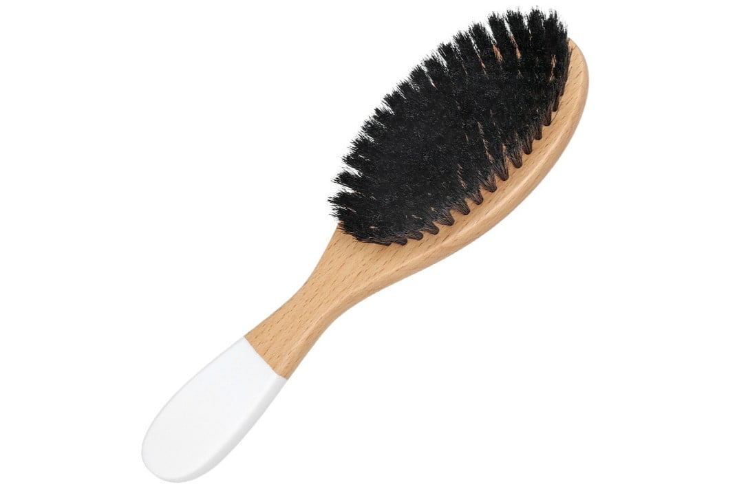 Natural Bristle Pet Brush for Short Hair