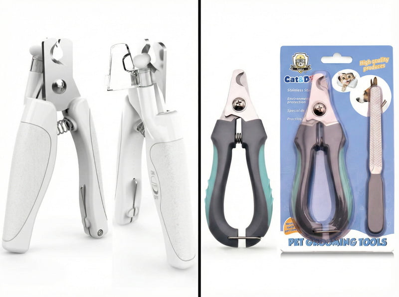 Pet Nail Clippers with Hidden Files