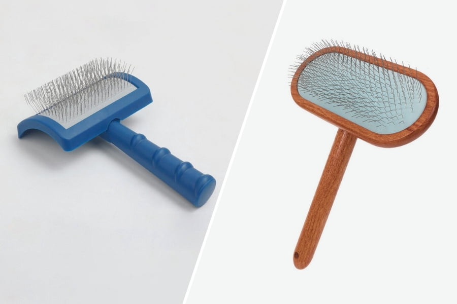 Standard Pet Slicker Brushes Air Cushion and Hard Back