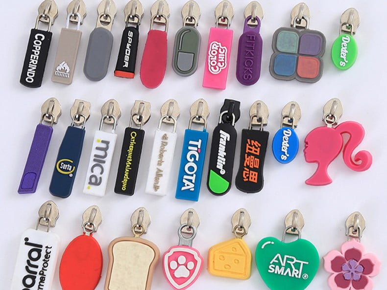 Custom Engraved Zippers and Hardware for Dog Coats