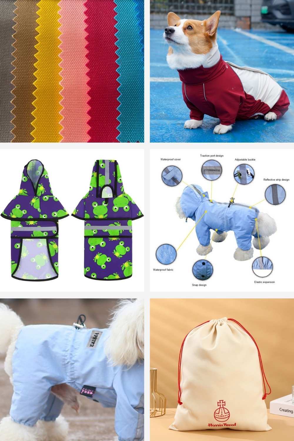 Custom Pet Raincoats