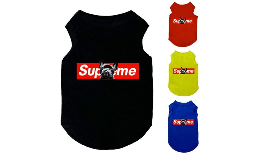 Premium pet streetwear pet t-shirts