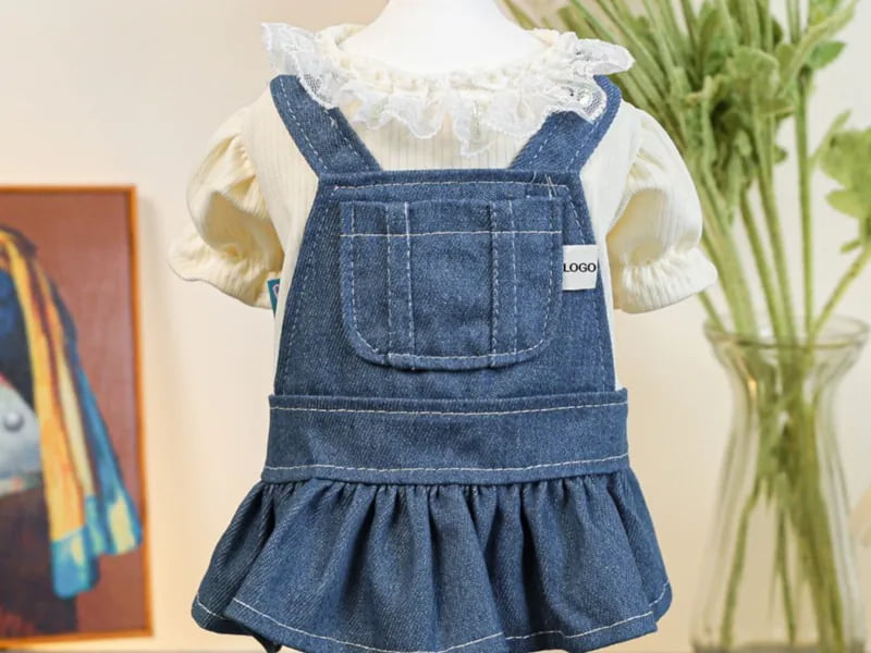 Private labeling for pet dresses