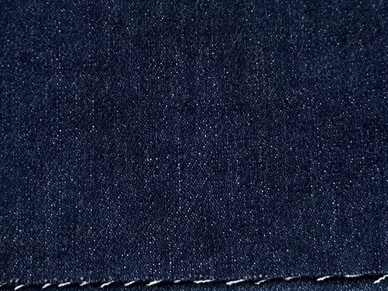 Soft washed denim-style fabric for trendy pet clothing