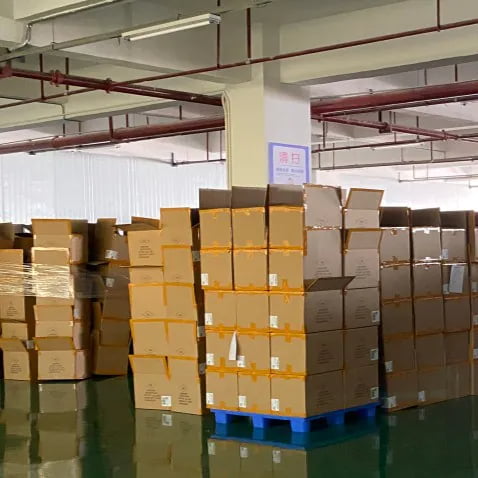 Carton storage and shipment preparation photo