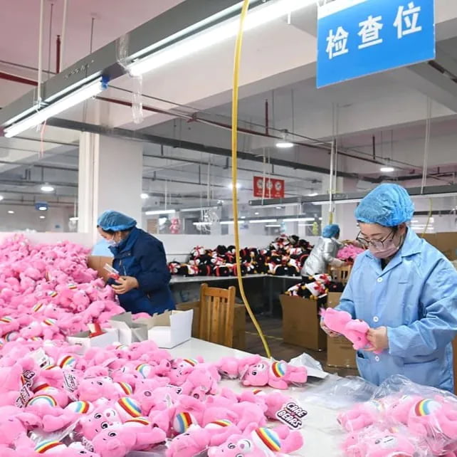Dog toy inspection photo