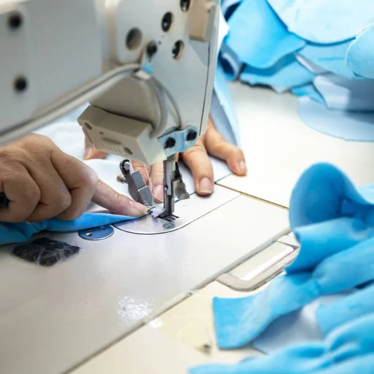 Sewing process photo