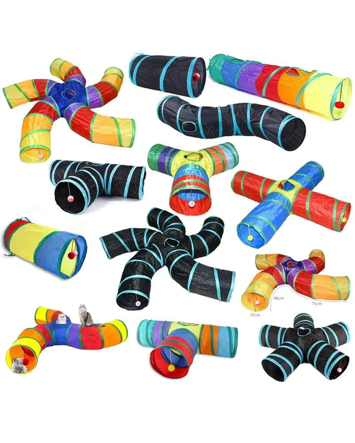 Wholesale cat tunnel toys for retail cat toy programs