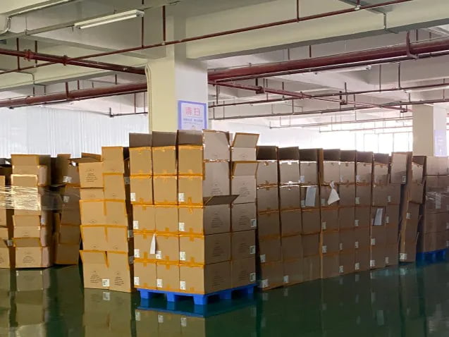 Carton packing and shipment preparation for rubber dog toy orders