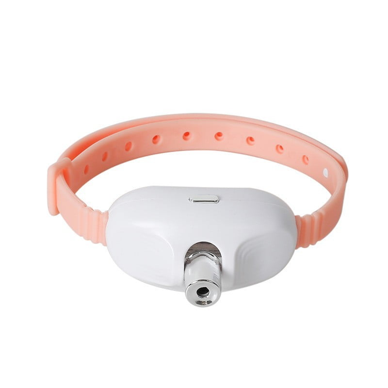 Cat collar with an attached laser toy