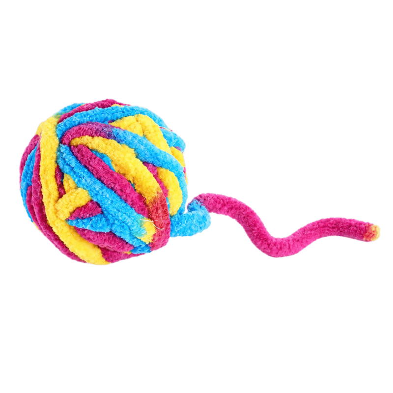 Existing cat ball design available for size, color, material and accessory modifications