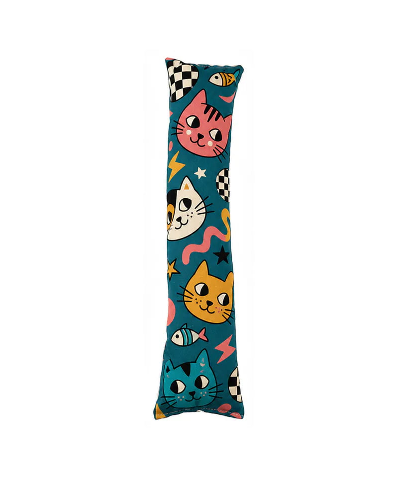 Modified plush catnip toy sample showing changes to the original design