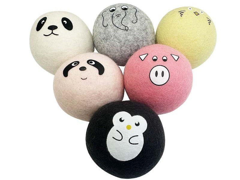 Wool and felt cat balls available for wholesale orders