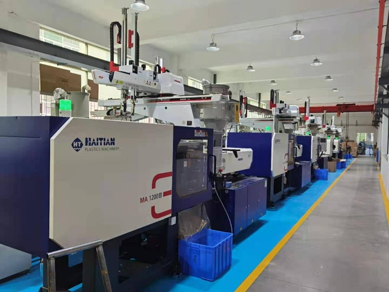 Injection molding equipment used in automatic cat toy production