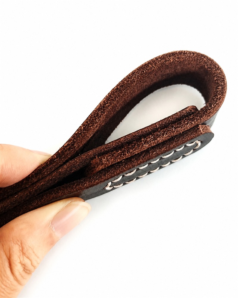 Genuine leather material for dog leashes