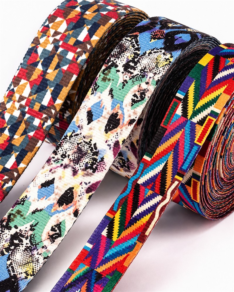 Polyester webbing used for dog leashes