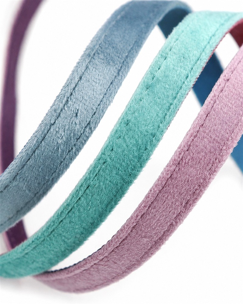 Velvet fabric used for dog leashes